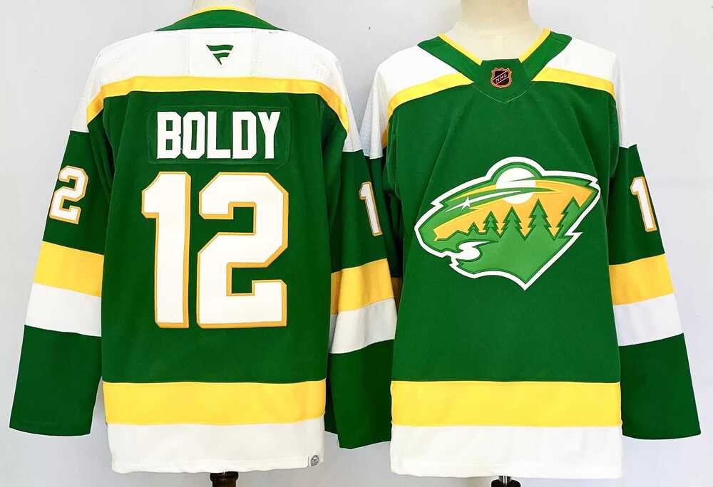 Men's Minnesota Wild #12 Matt Boldy Green 2024-25 Alternate Stitched Hockey Jersey,We sell and wholesale Men's Minnesota Wild #12 Matt Boldy Green 2024-25 Alternate Stitched Hockey Jersey on line form chian!